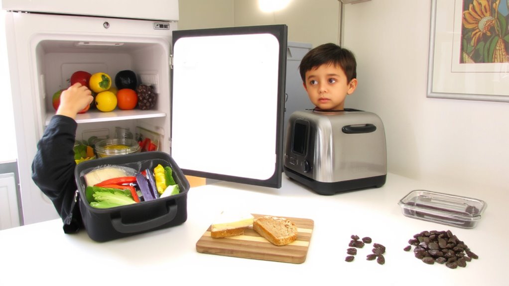kids pack lunch independence