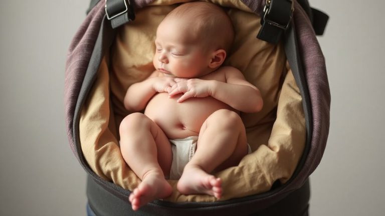 knee to knee newborn spreading