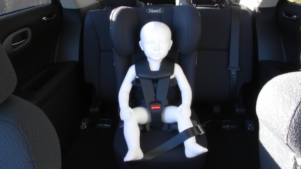 latch or seat belt