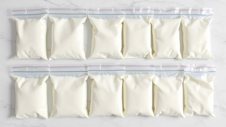 leak proof breast milk freezer bags