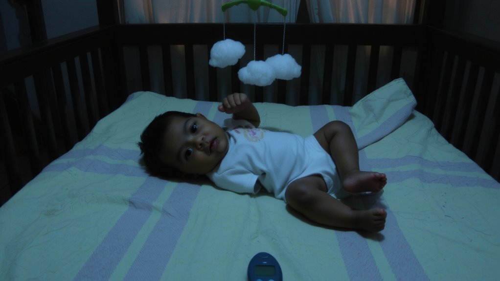 less babbling during illness