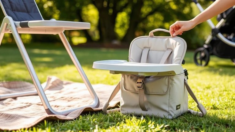 lightweight and easy to carry travel high chairs