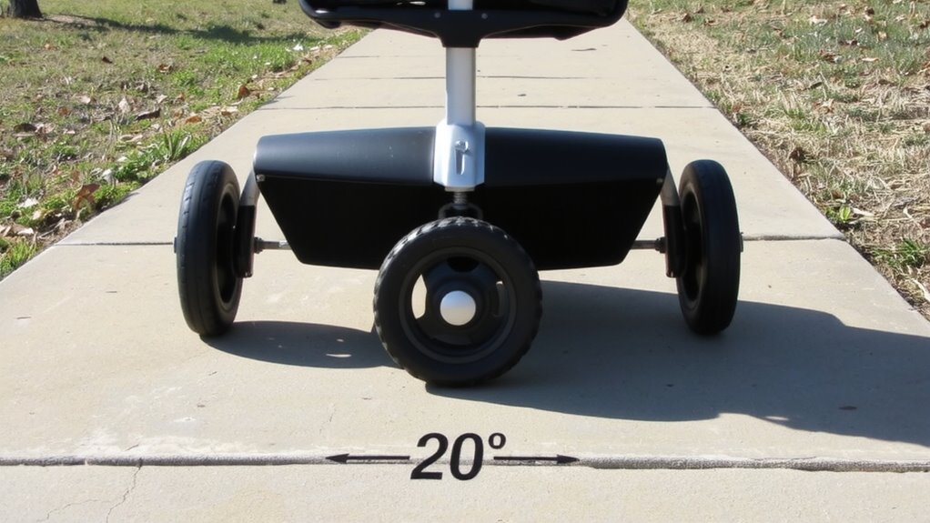 low center wide base