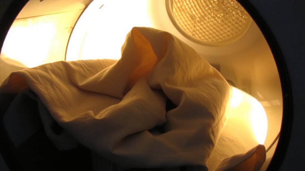 low heat 10 minute dryer warmup