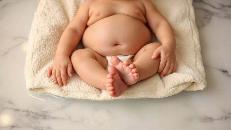lukewarm bath for baby s massage