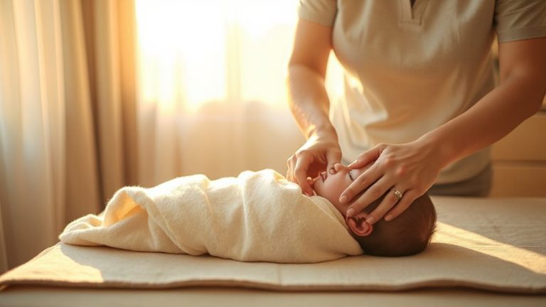 massage for newborn affect regulation