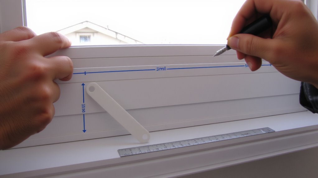 measure gap and sash