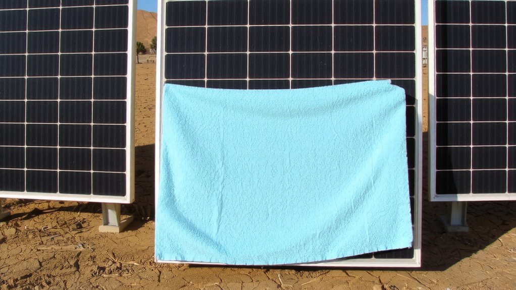 microfiber towels for solar cooling