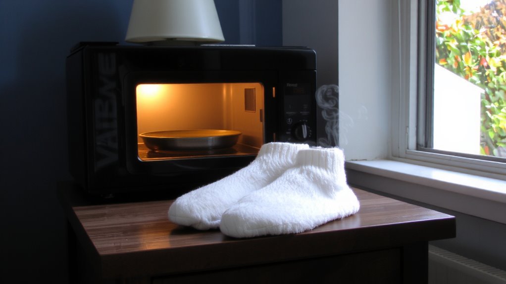 microwave safely low heat cotton only
