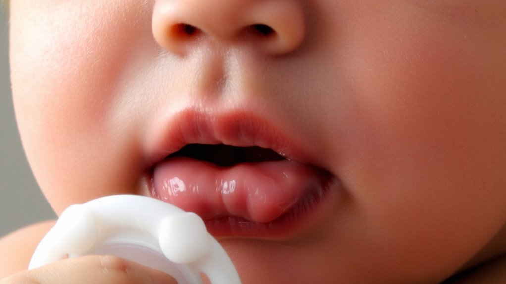 mimicking breastfeeding rhythm with pacifiers