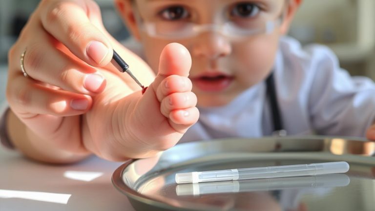 monitor baby vitamin levels