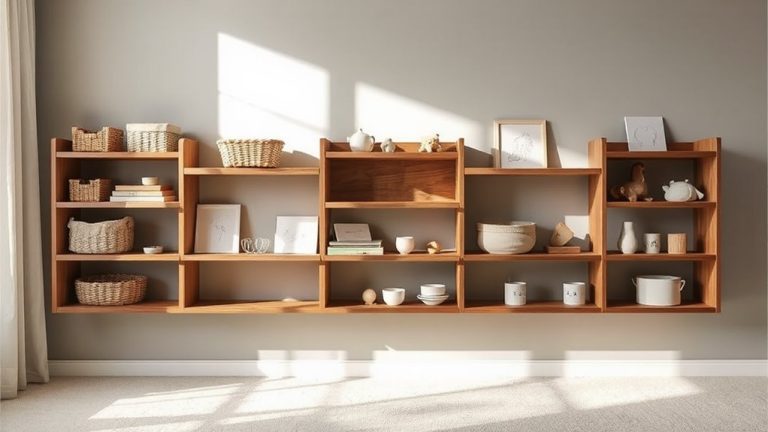montessori shelves for kids