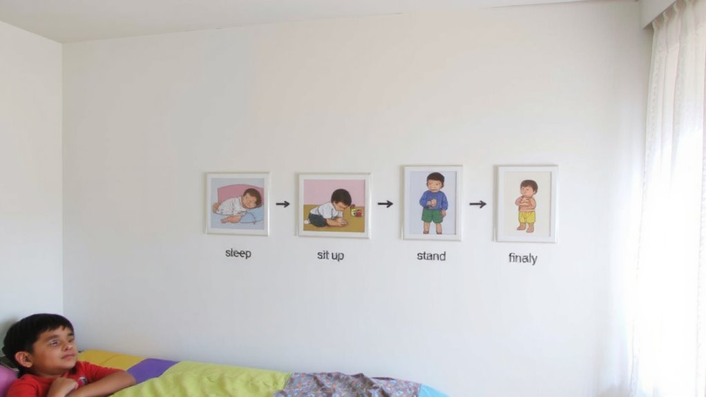 mount at child s eye level