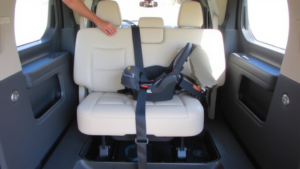 narrow car seat fit