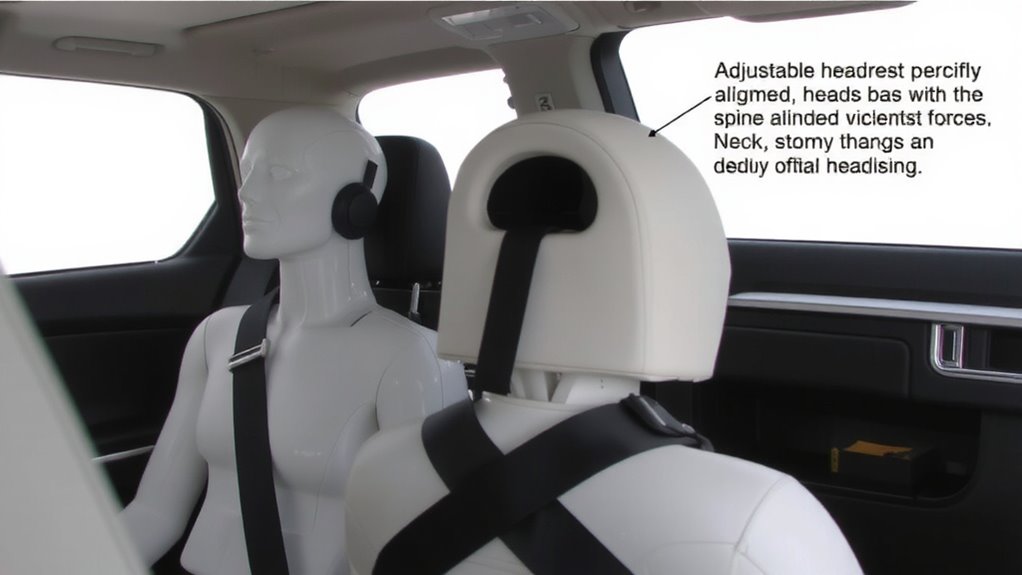 neck whiplash from rear impact