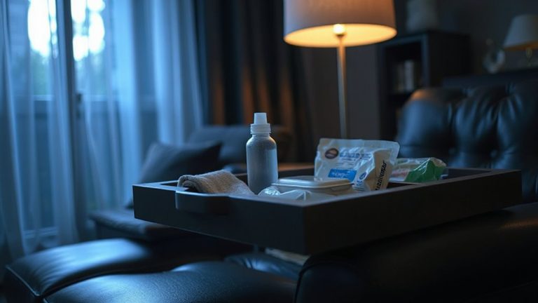 night feed tray for glider