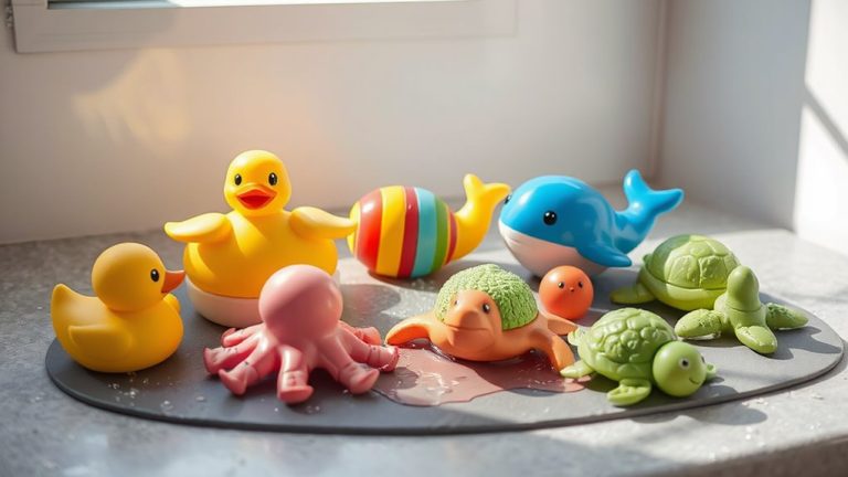 no mold bath toys