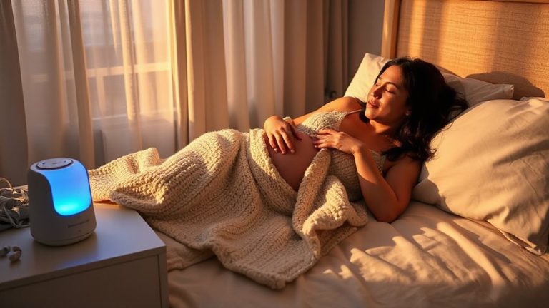 noise machines aid pregnant sleep