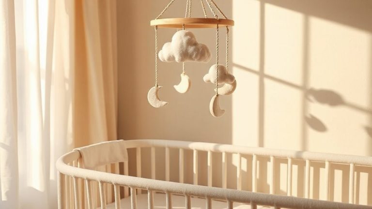 non toxic crib mobile safety