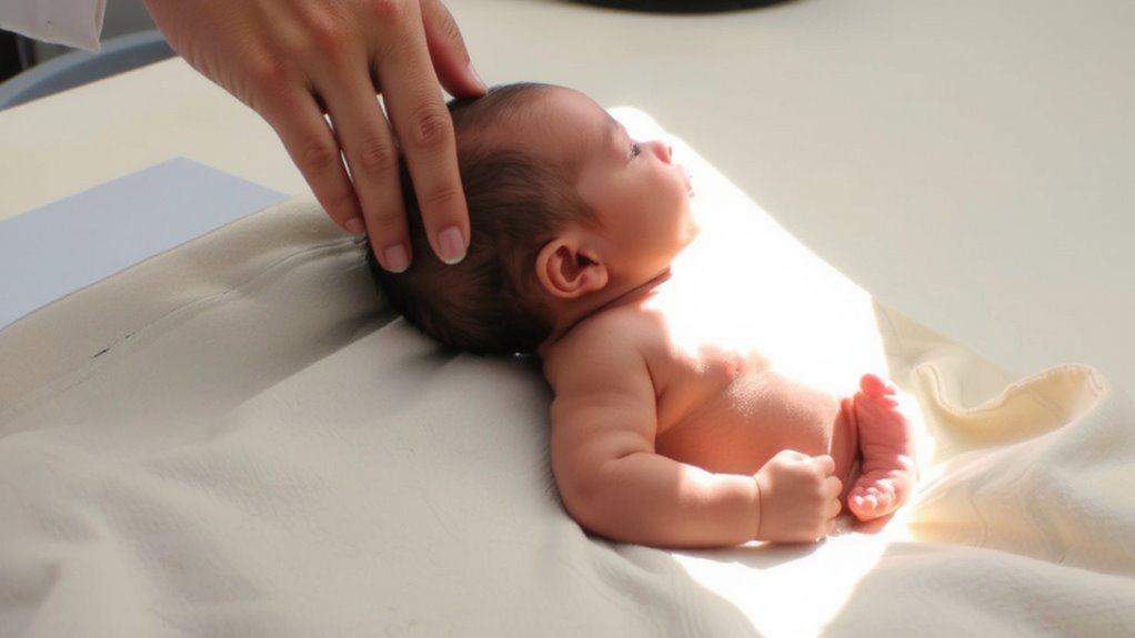 normal newborn head control development