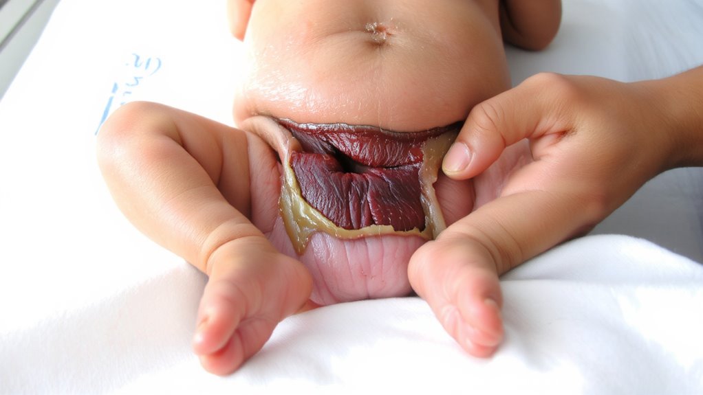 normal newborn umbilical healing timeline