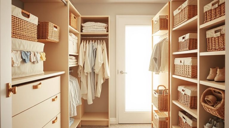 nursery closet organization solutions