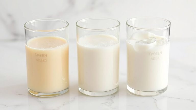 nutrient comparison across storage methods