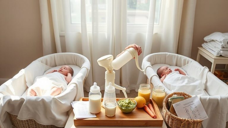nutrition for twin infants