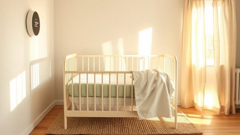 optimal baby room temperatures