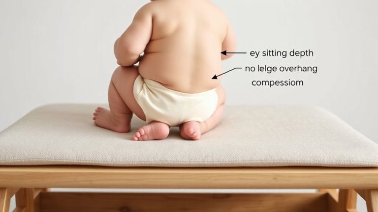 optimal sitting depth guidelines