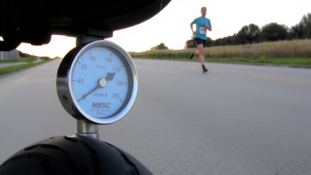 optimal tire pressure enhances performance