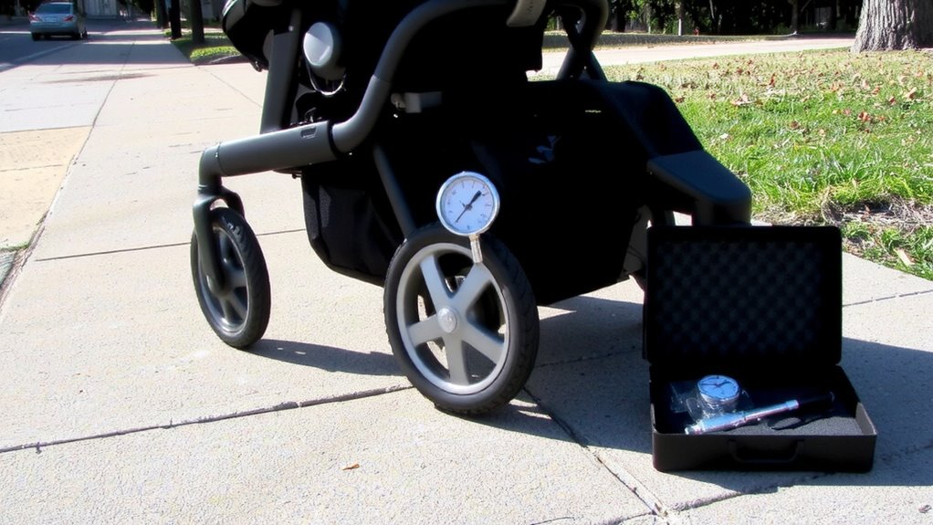 optimize runs with proper tire pressure