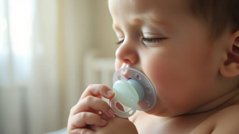 pacifier bobbing mimics breastfeeding
