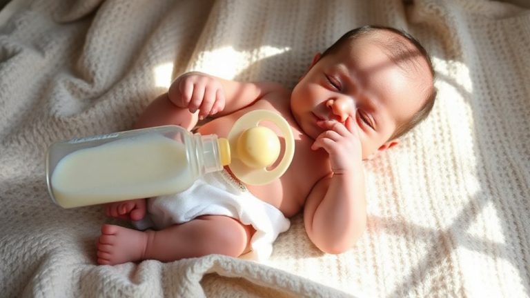 pacifier use increases gas