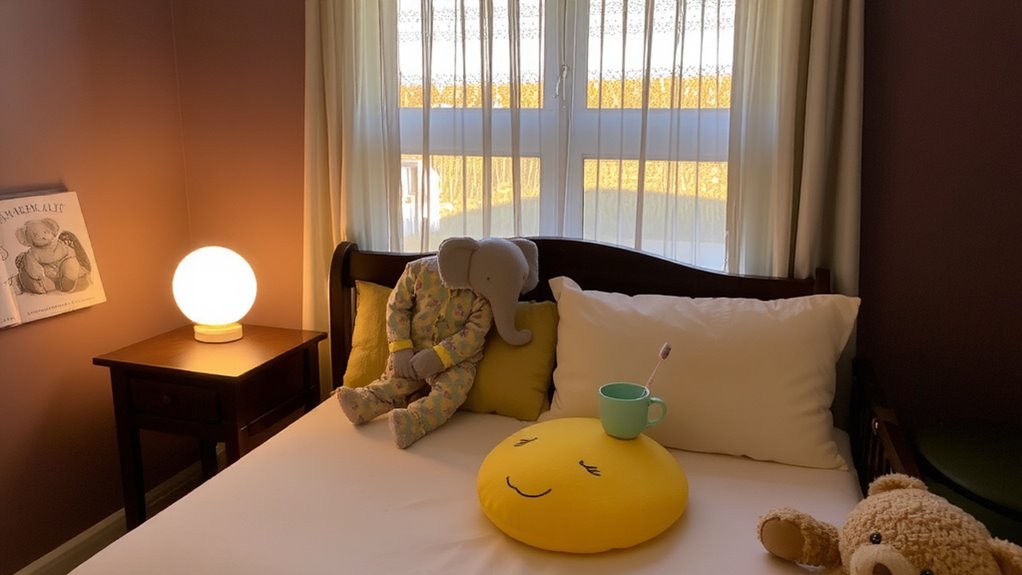pajamas brush story bed