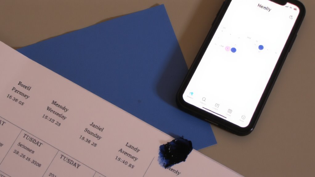 paper vs phone tracking
