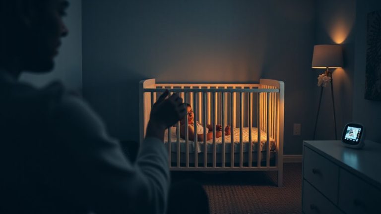 parental presence during infant sleep training