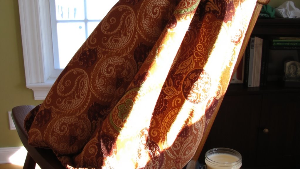 patterned slings hide messes