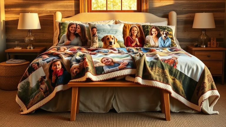 photo blankets for keepsakes