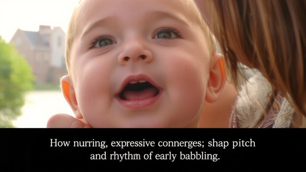 pitch shapes early language