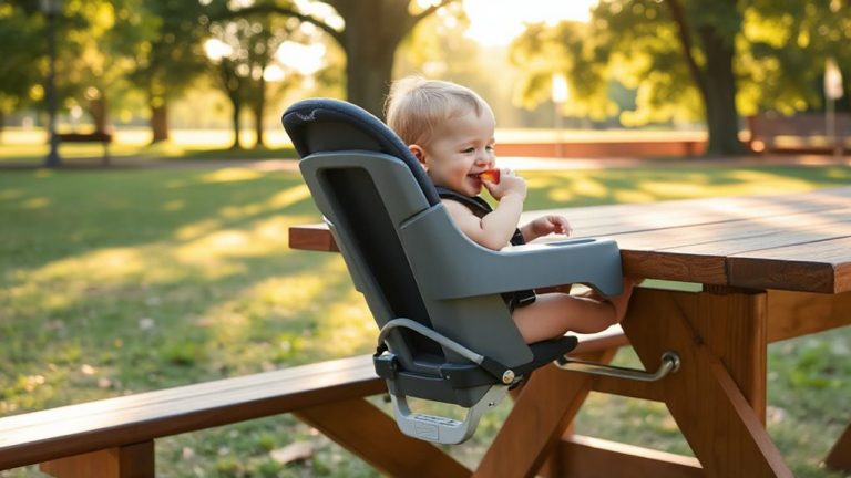 portable high chairs for on the go meals