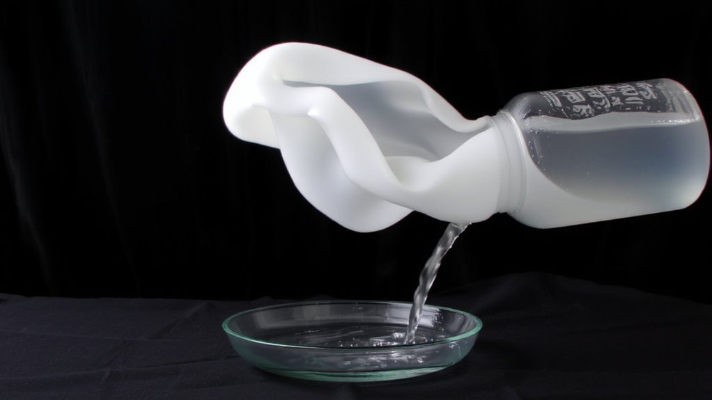 pouring water mimics womb sloshing