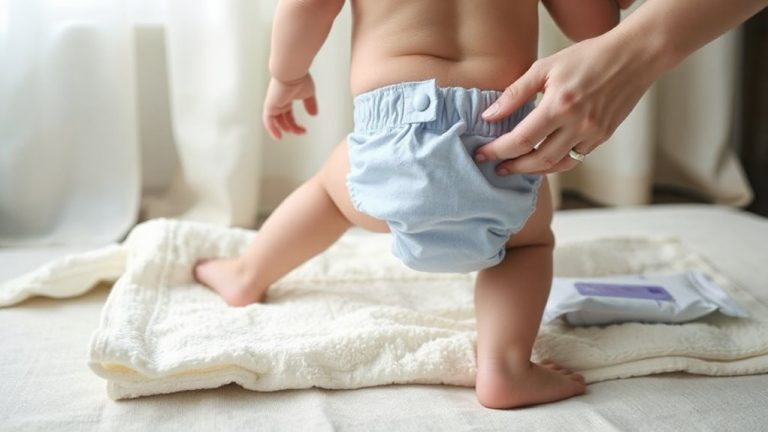 predictable diaper changes calm nerves