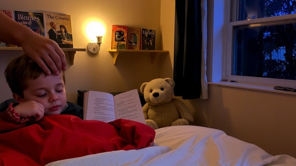predictable routine calms kids