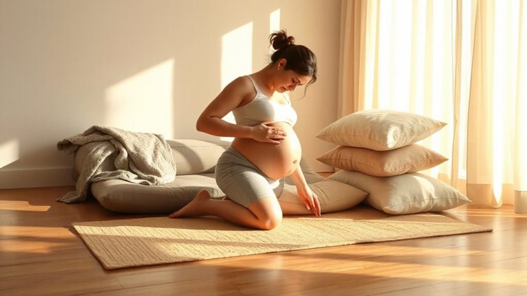 prenatal yoga stress relief