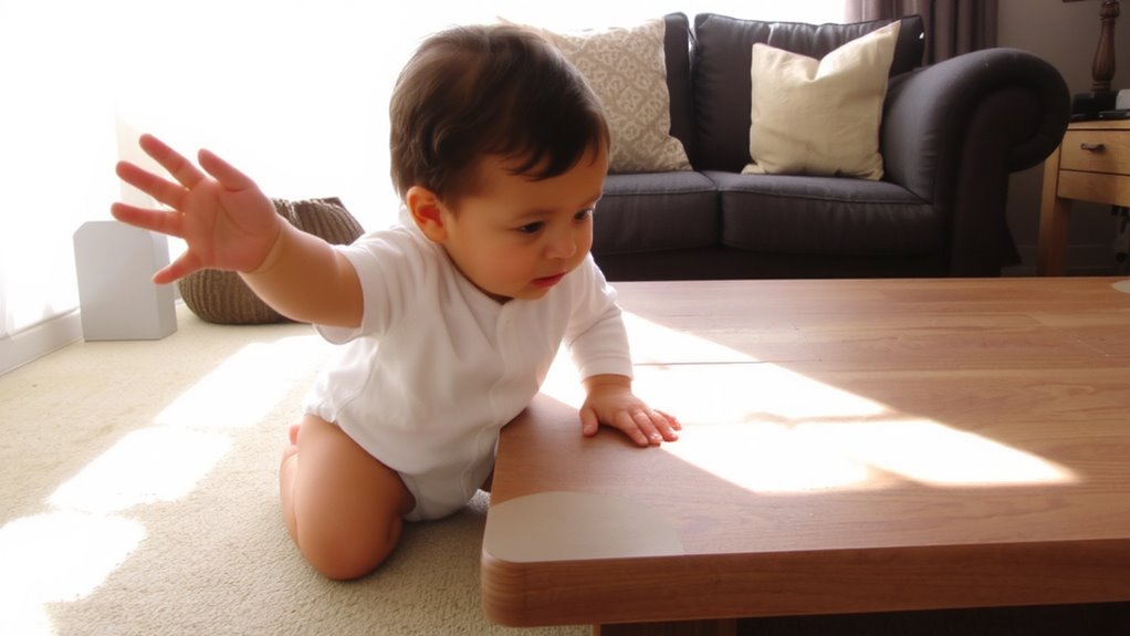 prevent bumps with cushions