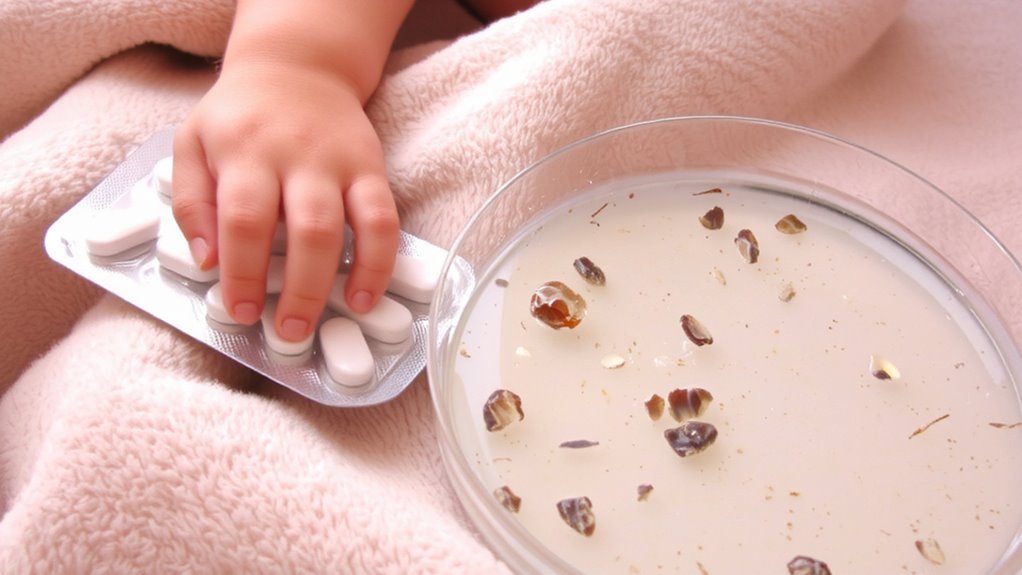probiotics restore baby gut health