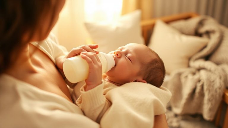 proper bottle feeding technique