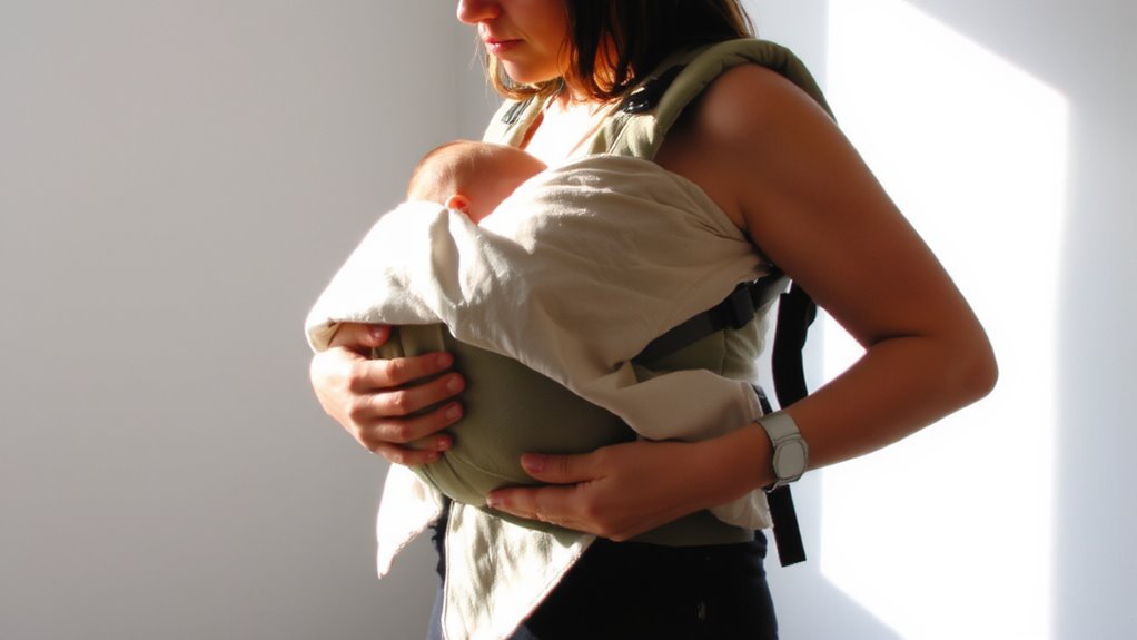 proper positioning ensures comfortable nursing