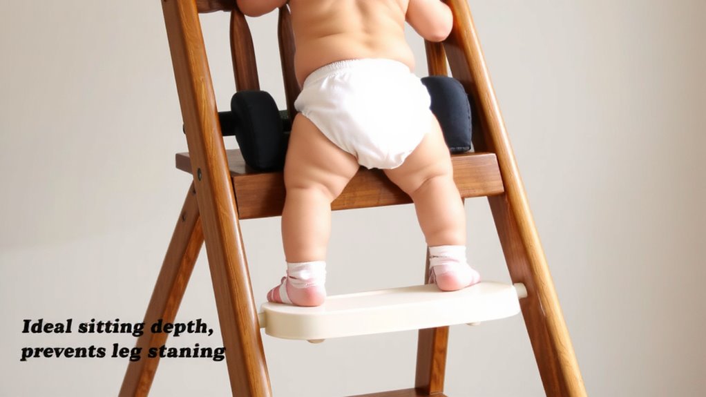 proper sitting depth supports health